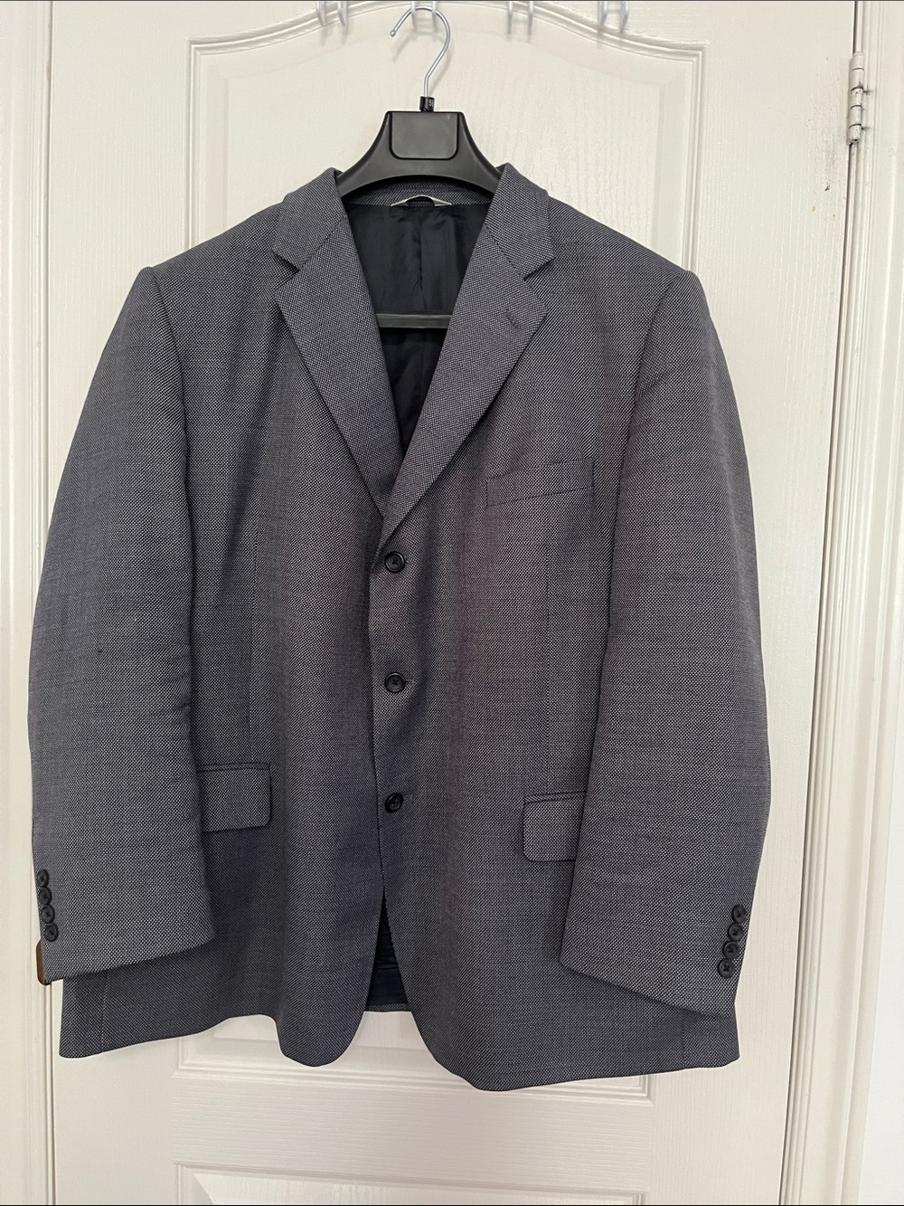 Pronto-Uomo Classic Men's Gray Blazer - Tailored Formal Jacket